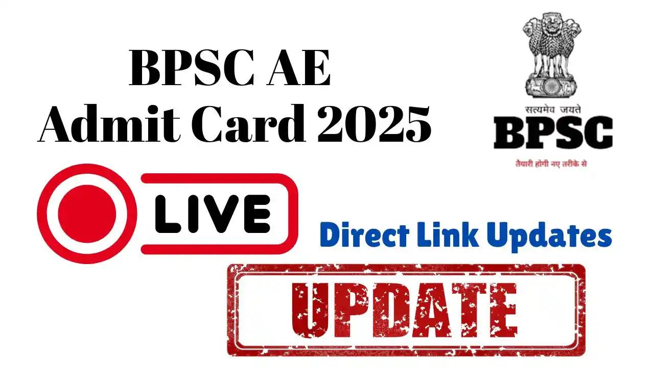 BPSC AE Admit Card 2025
