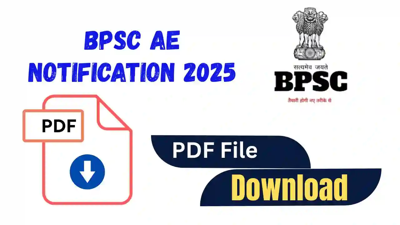 BPSC AE Notification 2025