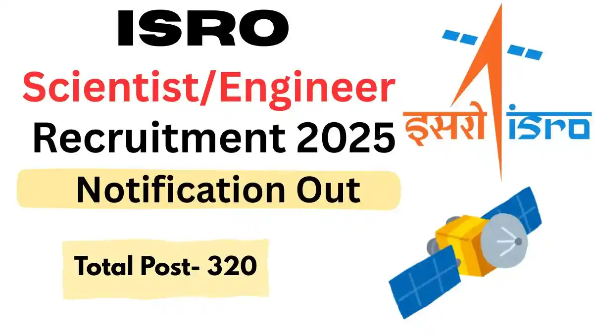 ISRO Scientist Engineer Recruitment 2025