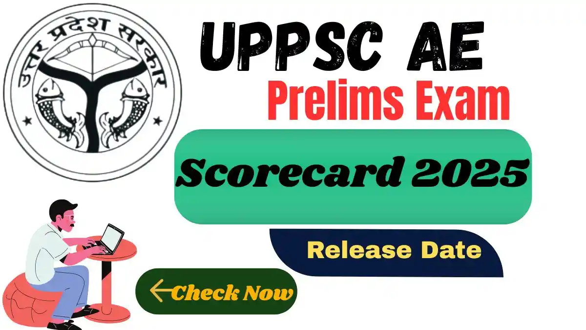 UPPSC AE Prelims Exam Scorecard 2025