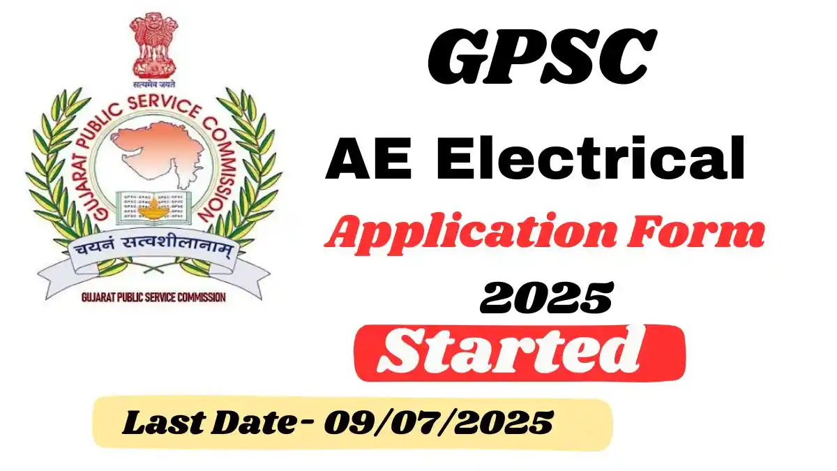 GPSC AE Electrical Application Form 2025
