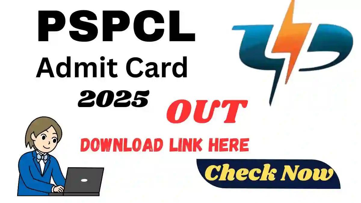 PSPCL Admit Card 2025