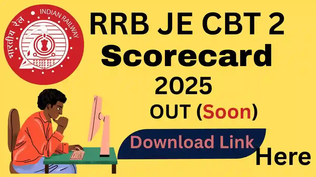 RRB JE CBT 2 Scorecard 2025